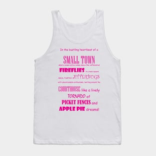 Small Town Values Tank Top